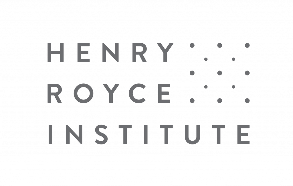 Logo for the Henry Royce Institute